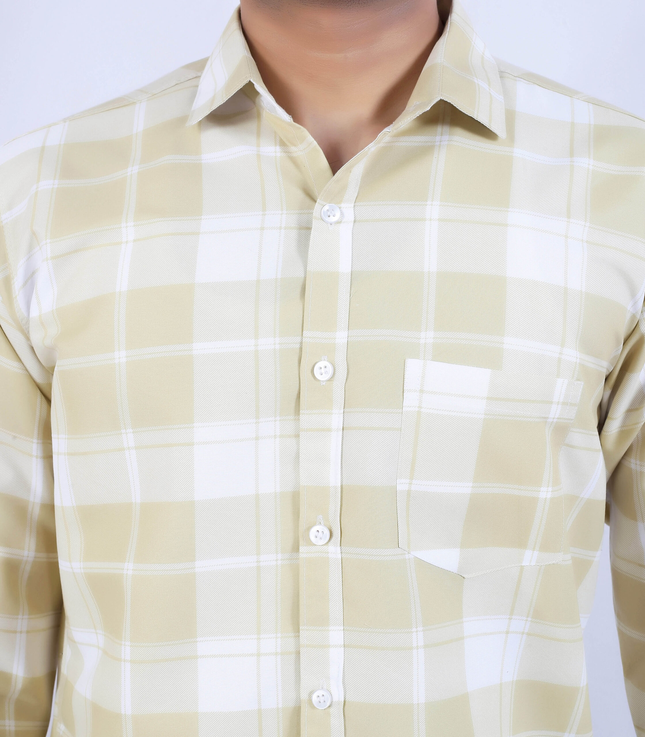 White check casual shirt - Image 6