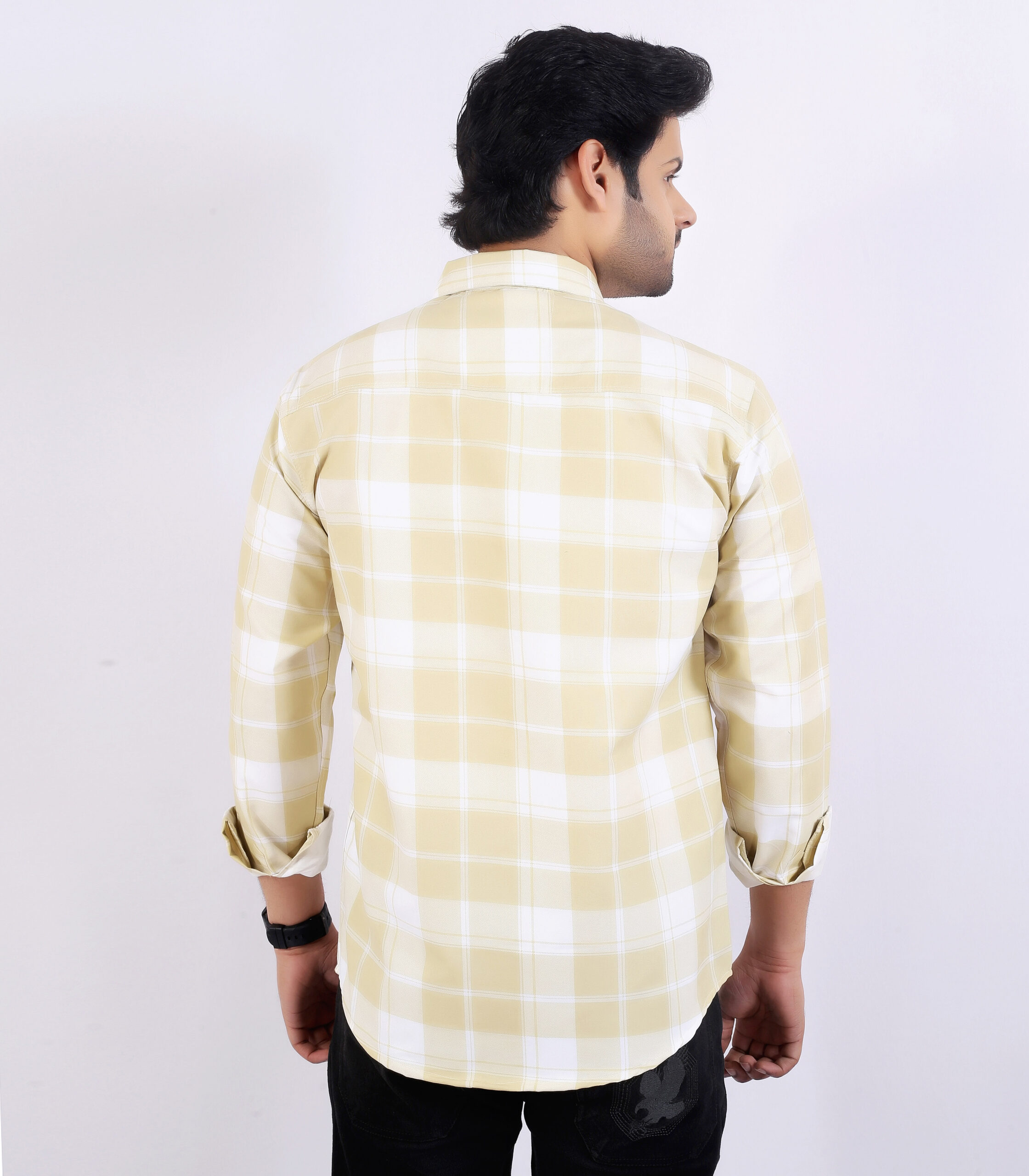 White check casual shirt - Image 2