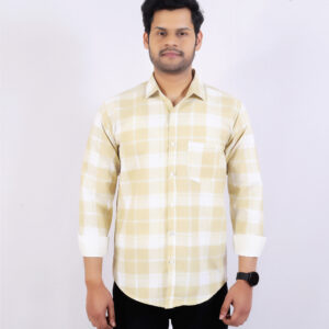 White check casual shirt