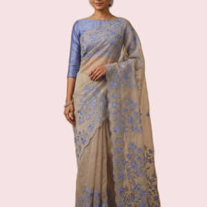 Embroided Soft Kota Silk Saree ₹2,449.00