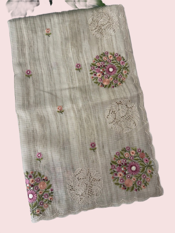 Embroided Soft Kota Silk Saree ₹2,449.00 - Image 6